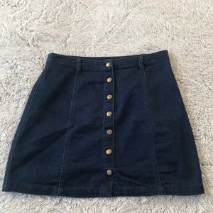 Denim skirt